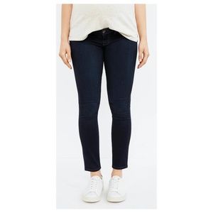 Paige Side Panel Verdugo Ankle Maternity Jeans
